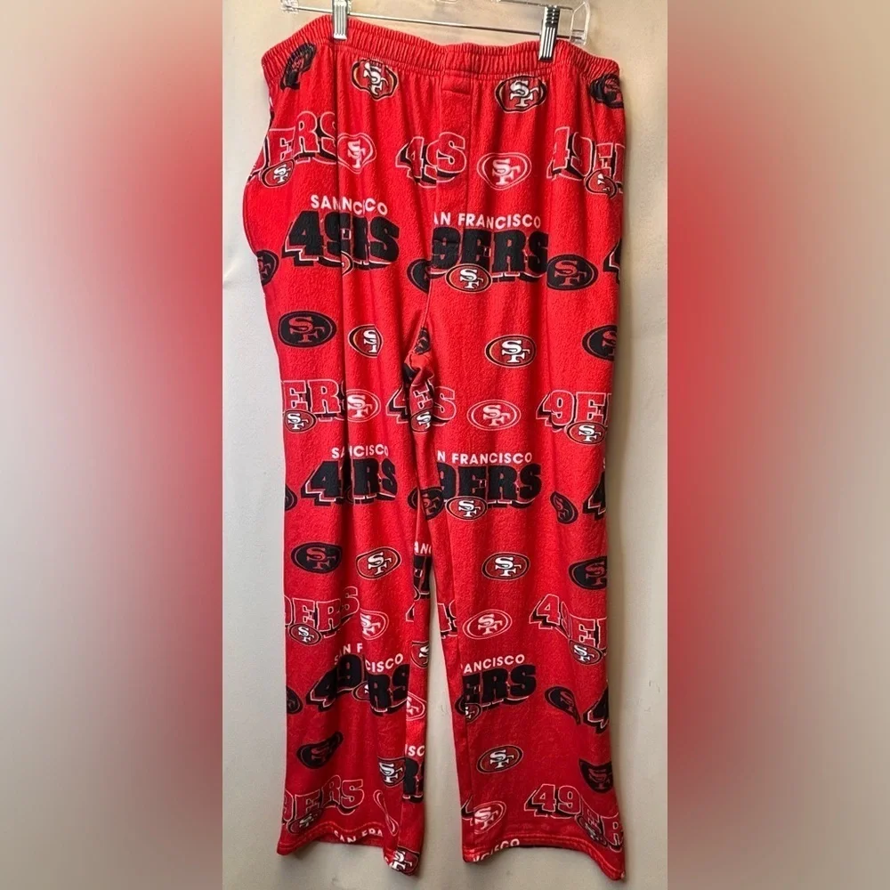 NFL Team Apparel San Francisco 49ers Men’s lounging/pajama pants Size X- Large